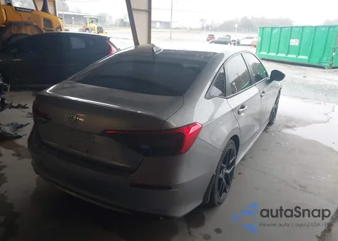 2022 Honda Civic Sport z USA, uszkodzony, nr VIN 2HGFE2F57NH571984